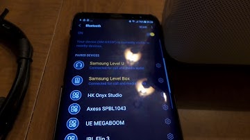 Samsung Galaxy S8/S8+:  Dual Audio With Headphones/Speakers