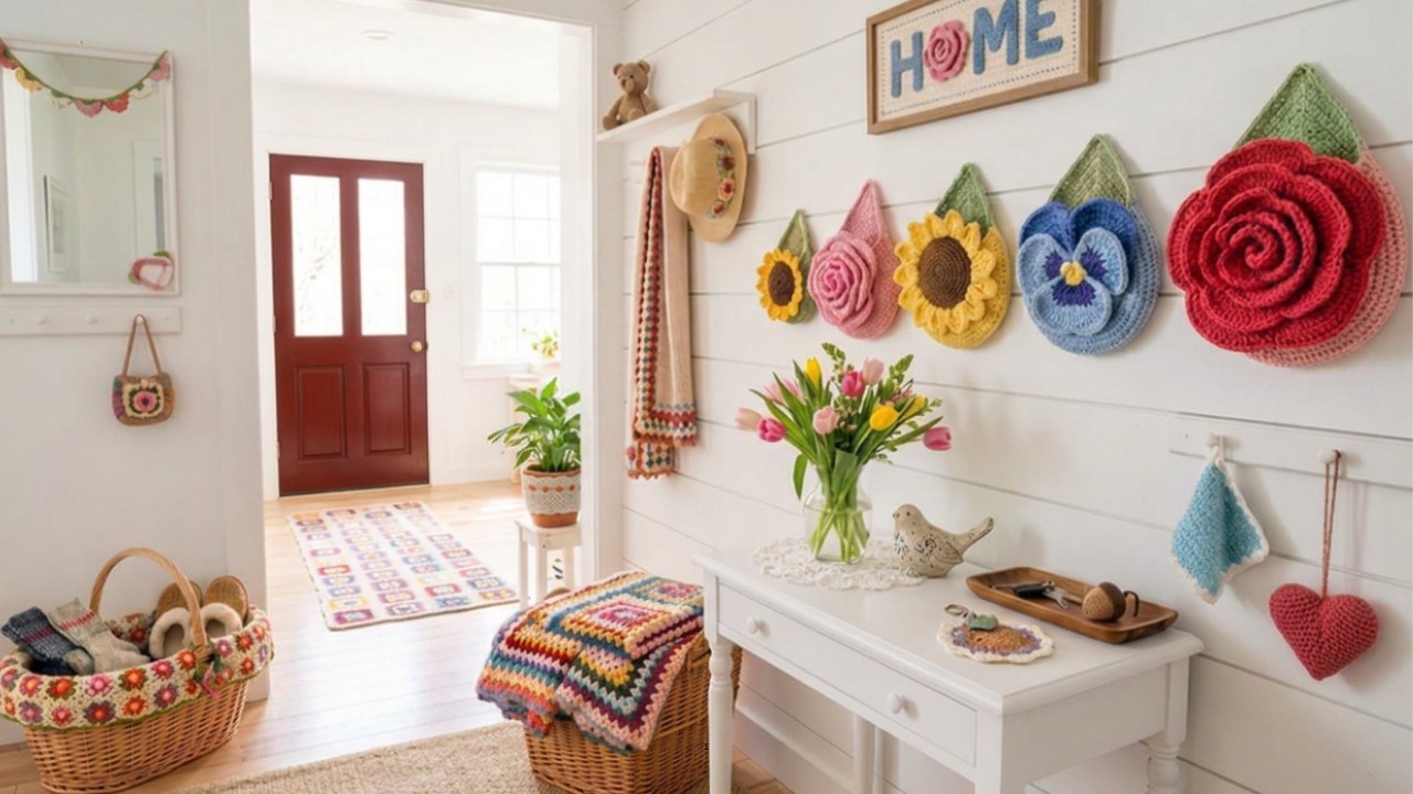 Why Everyone Is Adding Crochet Wall Pockets to Their Cottage