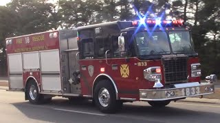 Berkeley Twp Manitou Park Rescue Engine 1833 Responding 2-3-25