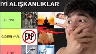 İyi̇ Alişkanliklar Ti̇erli̇st