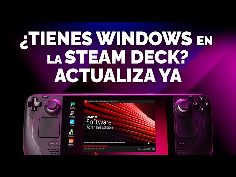 ¿Tienes Windows en la Steam Deck? Actualiza YA la APU! 💻