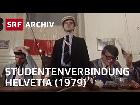 Studentenverbindung Helvetia (1979) | Studentenleben in der Schweiz | SRF Archiv