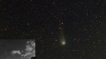 Comet C/2017 K2 (PanSTARRS) 3.5 hour time lapse 2022-07-06
