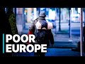 Poor europe  risk of poverty  europe