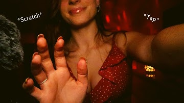 ASMR | Invisible Face Scratching, Raking and Clawing with Camera Tapping