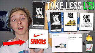 *UPDATE* NEW NIKE SNKRS APP DRAW TIPS/TRICKS FOR COPPING MORE OFTEN! (Take Less L's)