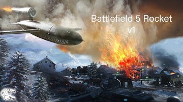 Battlefield 5 Rocket V1 Explosions Game VS Real Life / Sound & Flying