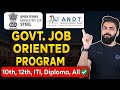 Government job oriented programs  10th 12th diploma all  ministry of steel