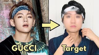 Turning into the Target version of V (Taehyung) for a day