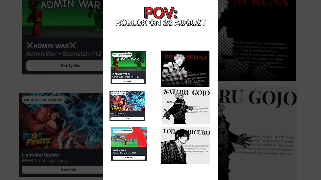 ROBLOX IS ABOUT TO BE CRAZY IN 23'RD AUGUST, (23'RD AUGUST ROBLOX)