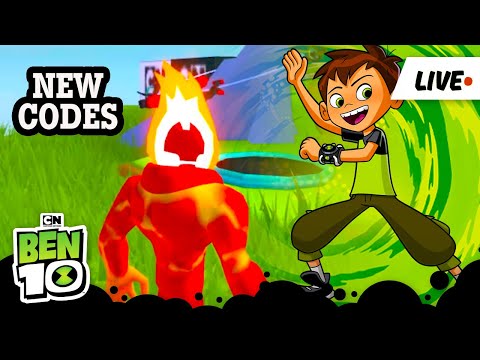🔴 LIVE: Playing Ben 10 in Roblox for the First Time! All Codes Work | Ben 10