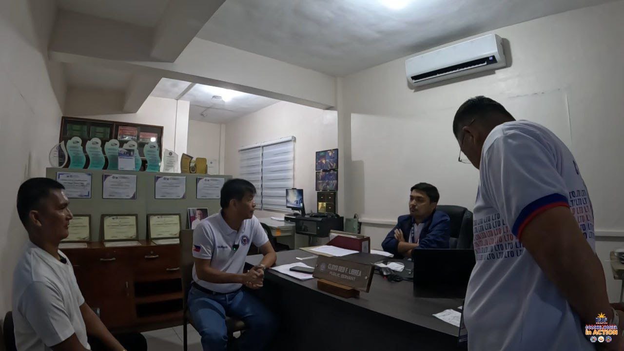 DUDA PA LANG, TINIKETAN NA AT KINUMPISKA ANG LISENSYA!