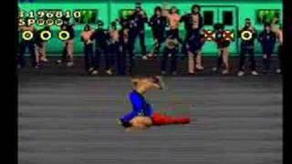 SNES Pit Fighter Destroyed in 9:05.