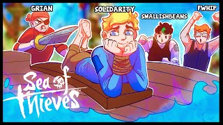 I Played SEA OF THIEVES And This Happened.. | Ft. Grian, Smallishbeans & FWhip