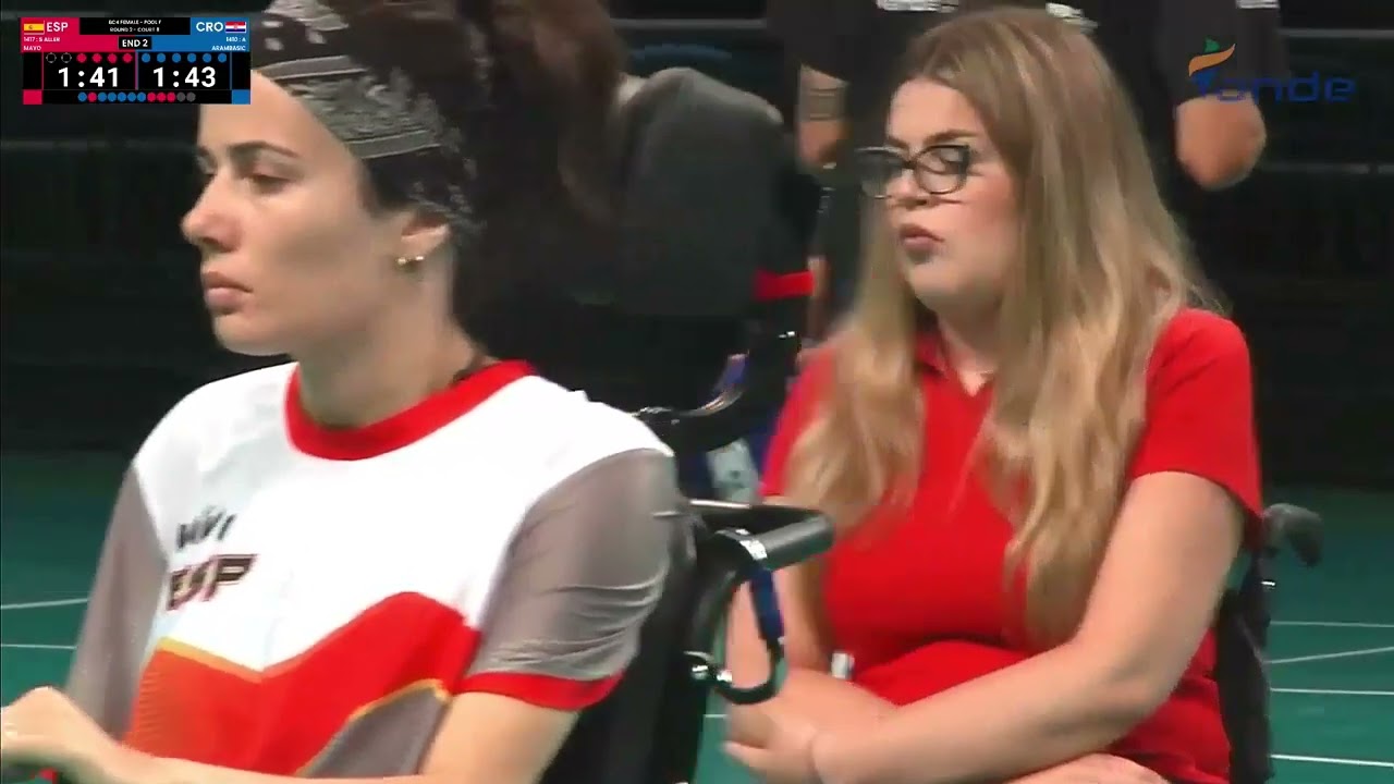 World Boccia Championships 07.12.2022. Sara Aller Mayo (ESP) vs. Anamaria Arambašić (SLO) (BC4)