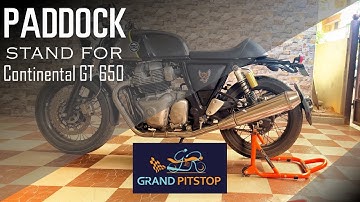 Paddock Stand for GT 650 | Royal Enfield | GrandPitstop | Twin Xplorer