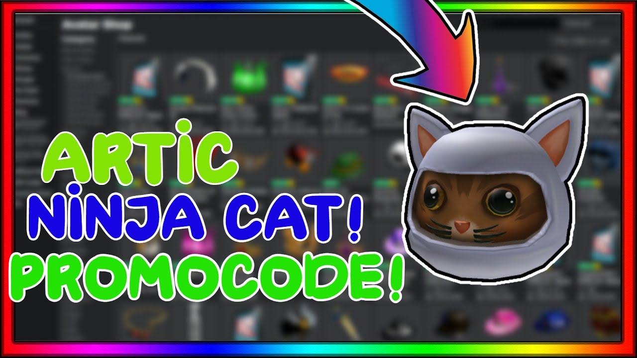 *PROMO CODE* HOW TO GET ARTIC NINJA CAT (Roblox) YouTube