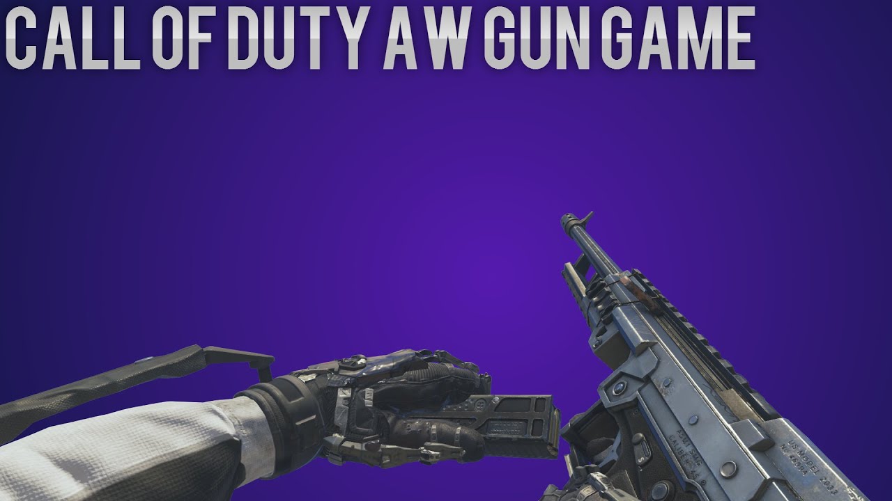 Call of Duty Advanced Warfare Gun Game! YouTube