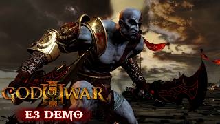 I Replayed The God of War III 2009 E3 Demo On The PS3 System In 2026
