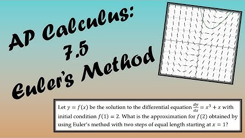AP Calculus BC Lesson 7.5