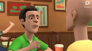 Plotagon Caillou Chuck E Cheese's Gets Grounded For Right Now