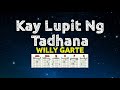 Kay lupit ng tadhana  willy garte lyrics  chords