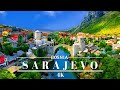 Bosnia 4K Sarajevo 🇧🇦 Mostar Bridge / Bosnia and Herzegovina/ Cinematic Drone Footage