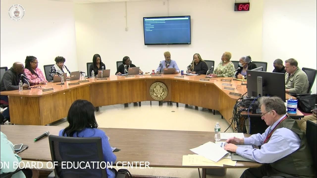 Mount Vernon Board of Education Special Board Meeting February 22 2023