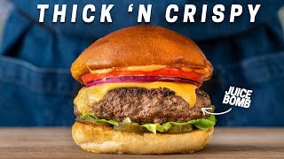 CRISPY THICK BURGER 3 Ways