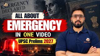 Emergency Provisions in Indian Constitution for UPSC Polity | Article 352, 356, 360 Explained