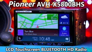 Pioneer AVH-X5800BHS Bluetooth HD Radio - Demo & Review 2016 - YouTube