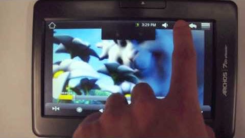 Archos ereader 70b movie Test Ringhk.com