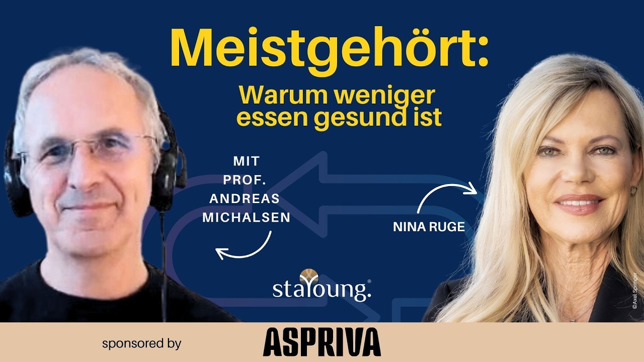 Meistgehört: Der Fasten- & Ernährung-Experte! Prof. Andreas Michalsen im Gespräch mit Nina Ruge