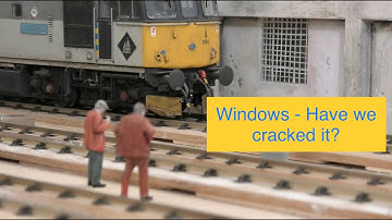 Model Trains 177 - Scratch Building Windows. Have We Cracked It? Hither Green TMD In O Gauge 7mm