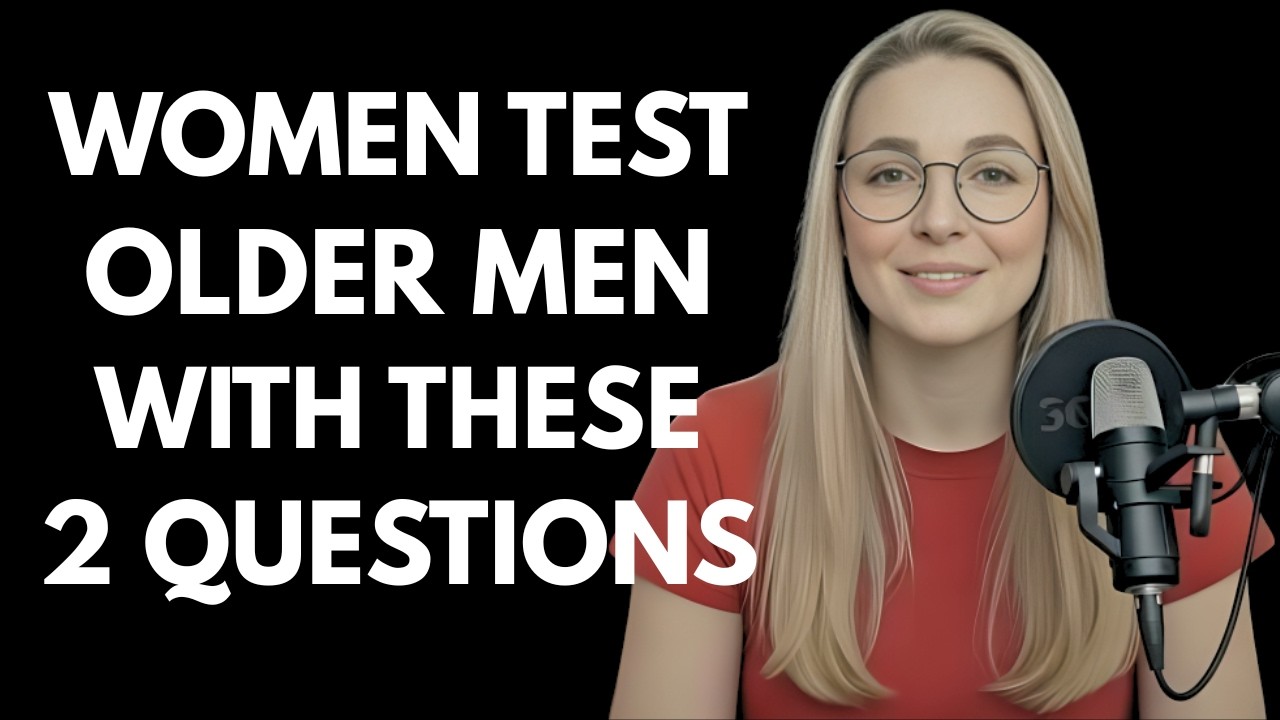 When a Woman Desires an Older Man, She Tests Him With These 2 Questions | Female Psychology