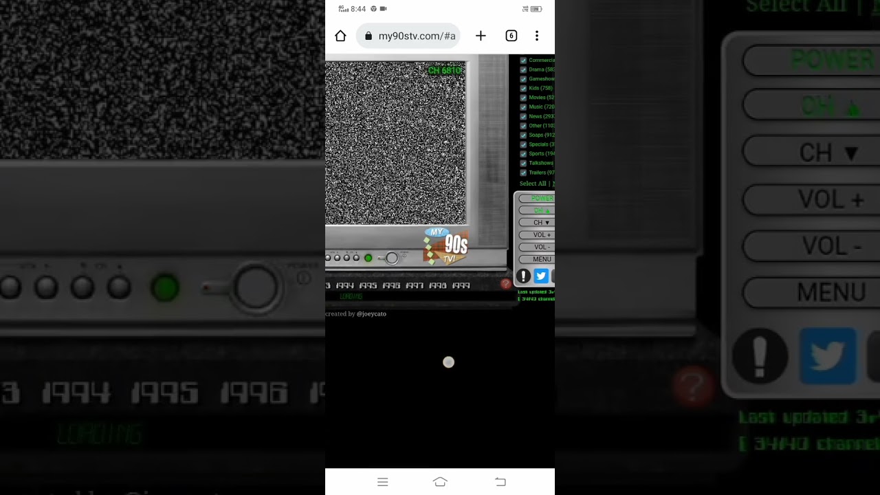 oldest TVs experience in one click 
