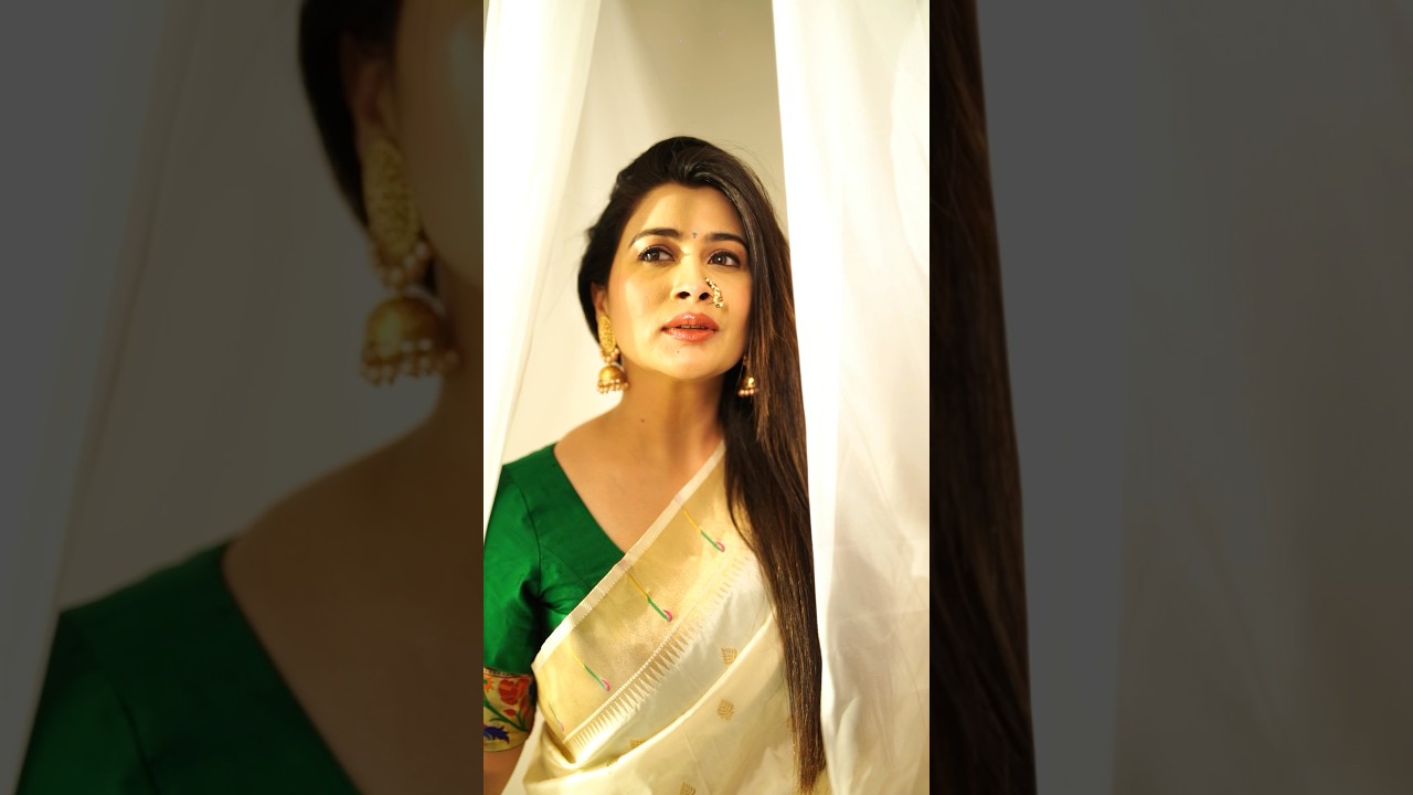 Floral Meena Zari Pallu Paithani Silk Saree