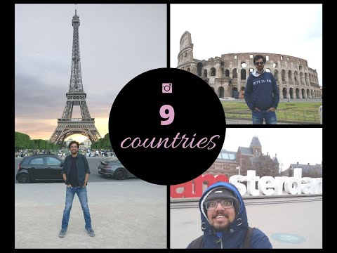 I travelled to 9 countries as a student | BITS Pilani Off-Campus Thesis | International Internships