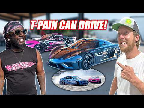 Racing Cars With T-Pain!