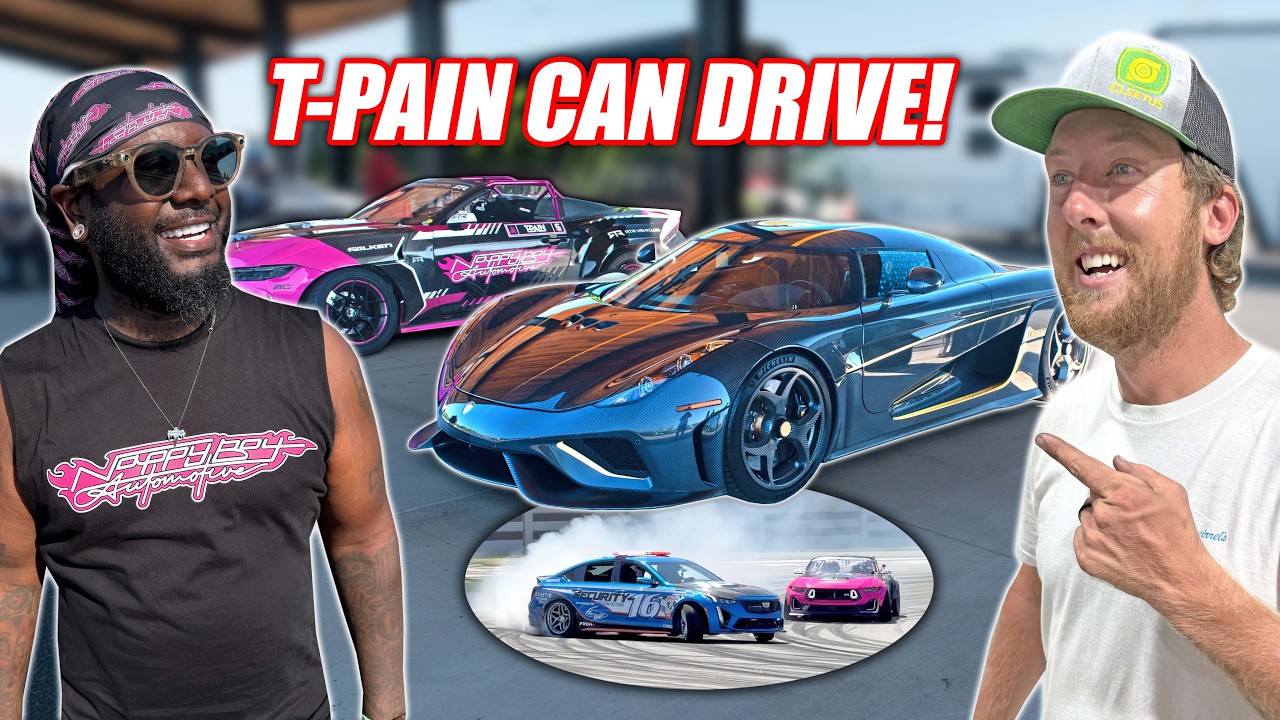 Racing Cars With T-Pain!