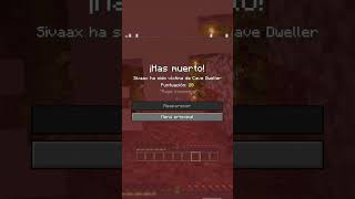 ¡Casi me da un INFARTO! 😱💀 #shorts #terror #cavedweller #scary #miedo #2026 #minecraft