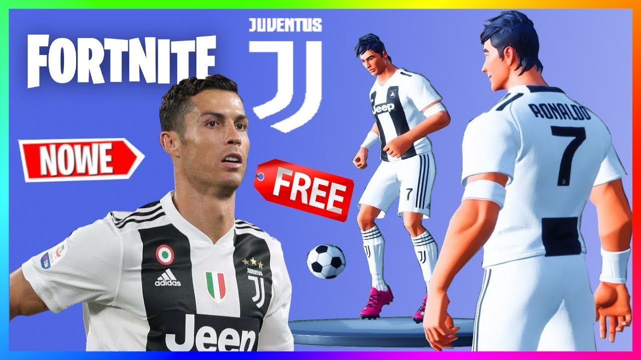 *NOWY* SKIN CRISTIANO RONALDO w GRZE FORTNITE! JAK ODEBRAĆ