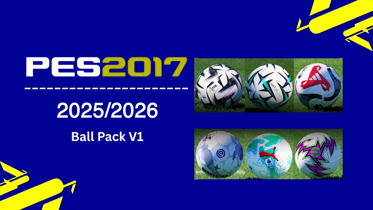 PES 2017 Ball Pack Season 25/26 Vol .1