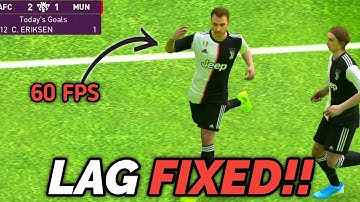 HOW TO FIX LAG - PES 2020 MOBILE! AM5