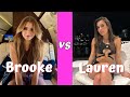 Brooke Monk Vs Lauren Gibson  TikTok Dances Compilation 2022