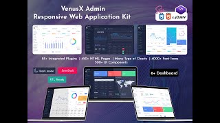 Famous Bootstrap Admin Template Dashboard To Create a WebApp – VenusX Profile