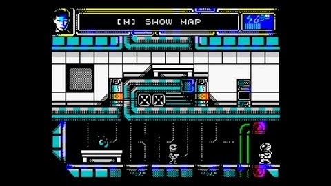 Marsmare: Alienation 128k (50 fps engine) (2020) Walkthrough (100% completed) + Review, ZX Spectrum