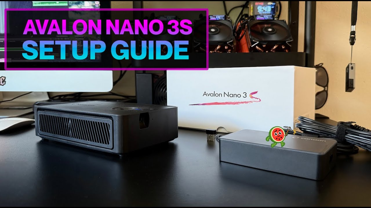 How To: Setup the Avalon Nano 3S Bitcoin Miner (Unboxing, Setup, and Review)