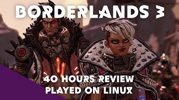 40 hours review of Borderlands 3 - All done on Linux !