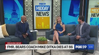 Former Bears Coach Mike Ditka Dies